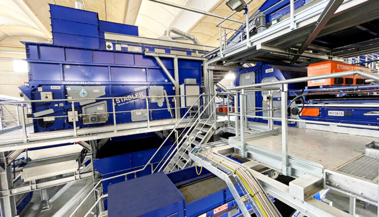 Innovative Plant Designed by STADLER for Eco.Ge.Ri Recovers Value from Waste to Deliver High-Quality Recyclables and Solid Recovered Fuel
