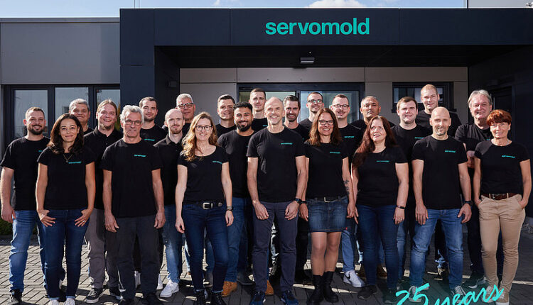 In the anniversary year 2023, 28 motivated and highly trained employees of Servomold GmbH & Co. KG will ensure the continuation of the company's success.
